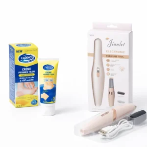 1 مجموعة العناية بالقدمين (Appareil Jianlet + Créme Cadence)